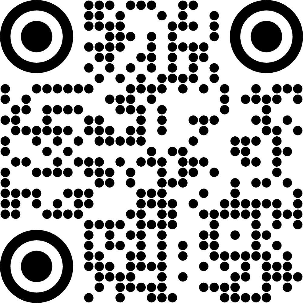 QR-code voor de nieuwsbrief van De Duinpot